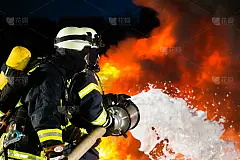 Пожар на складе Walmart