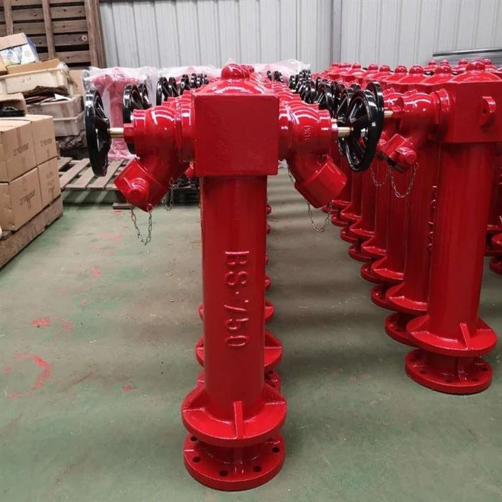 2 Ways Outdoor Fire Hydrant Of British Type SJ-SS BS750