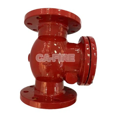 Обратный клапан с фланцевым концом из ковкого чугуна